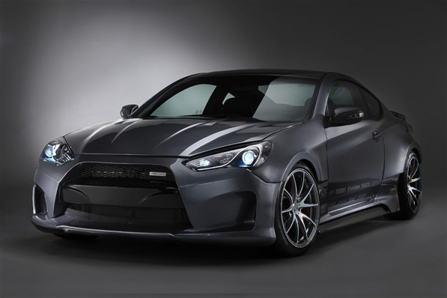 2013-2016 Hyundai Genesis Coupe Legato Fiberglass Hood - ARK Performance