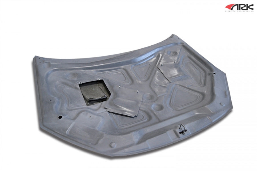 2013-2016 Hyundai Genesis Coupe Legato Fiberglass Hood - ARK Performance