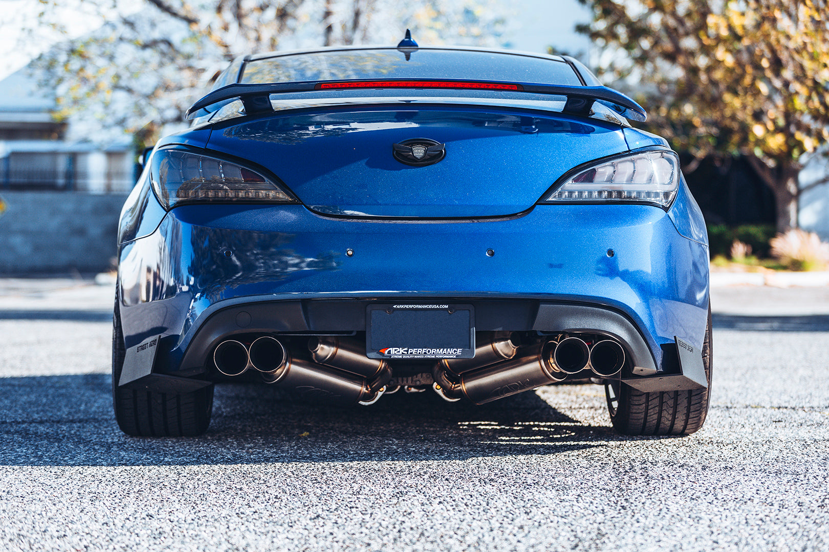 Genesis coupe store ark exhaust