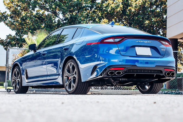 Kia Stinger with our ARK GRiP Exhaust installed. 