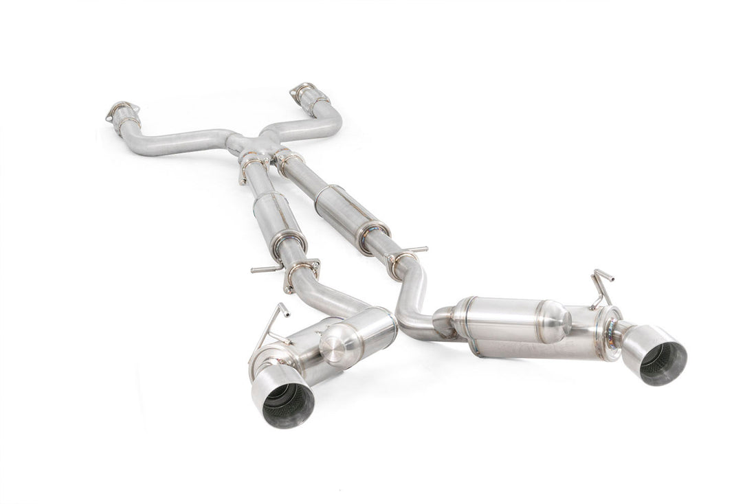 Product Image of the ARK GRiP Exhaust System for Nissan 370z. Part Number is SM0901-0109G