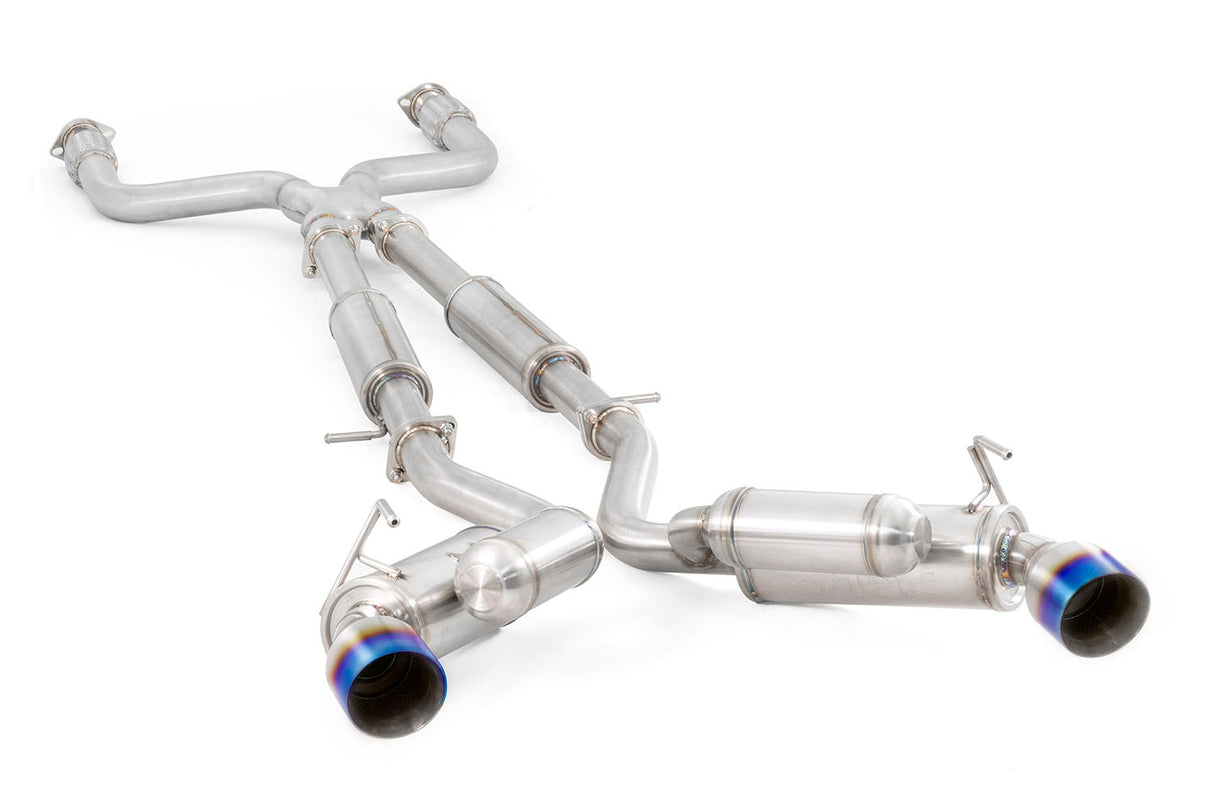 370z ARK GRiP Exhaust with the Burnt Tips