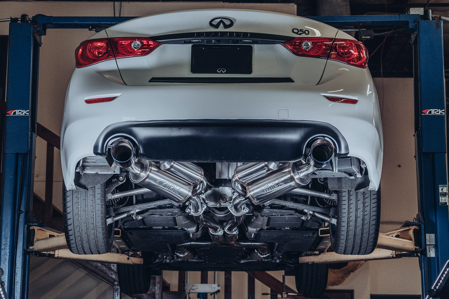 Infiniti q50 3.7 performance shop upgrades