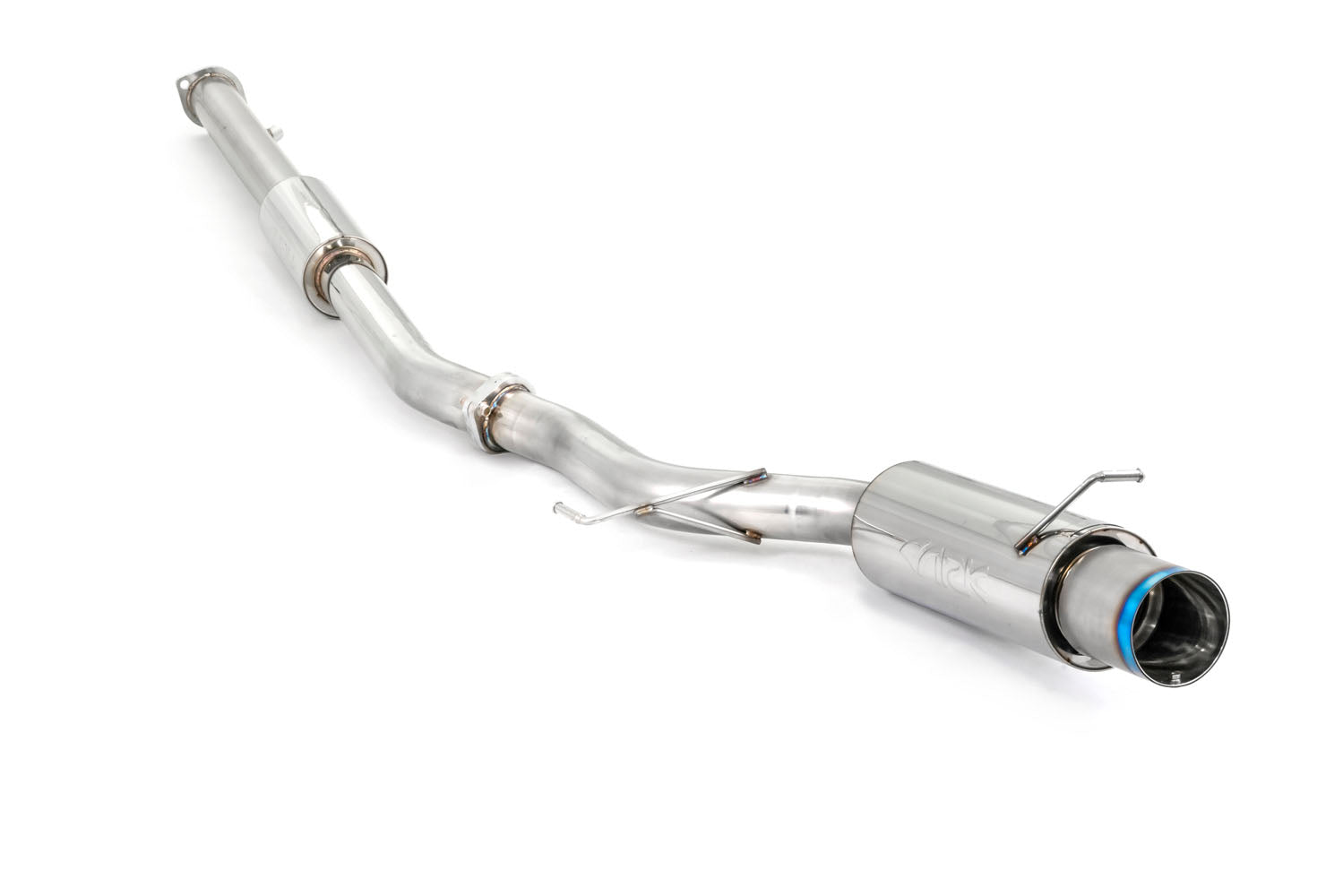 ARK Performance N-II Single Catback Exhaust system for Mitsubishi Evo VIII IX. Part # SM1800-0403N