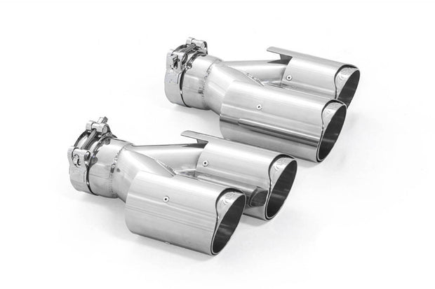 3.5" Slip-On Dual Tips - ARK Performance