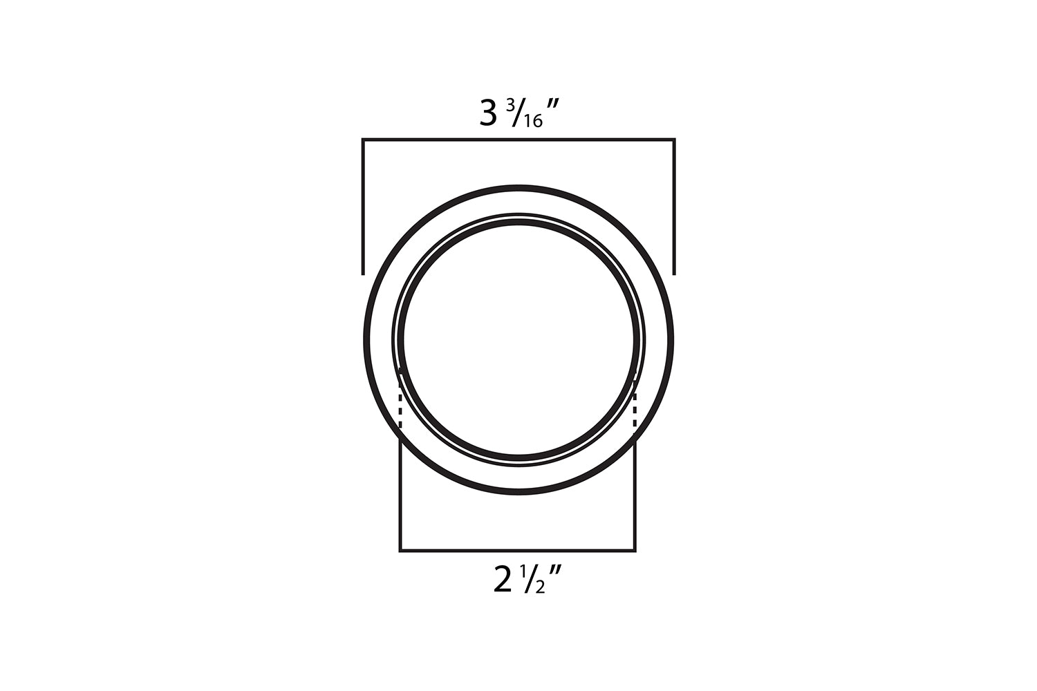 Donut Gasket for 2.5