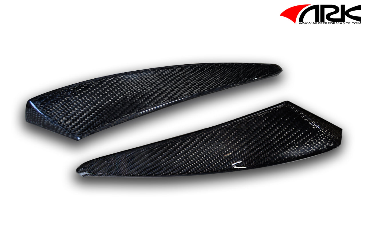 2013-2017 Hyundai Veloster Turbo C-FX Carbon Fiber Rear Tail Lamp Canards - ARK Performance