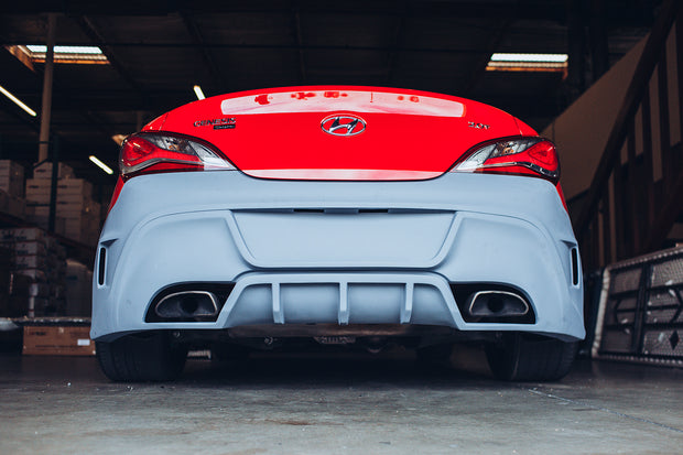 2010-2016 Hyundai Genesis Coupe Solus Rear Bumper - ARK Performance